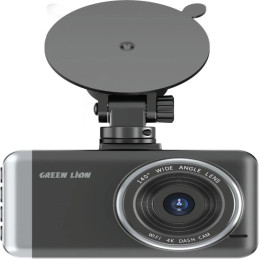 Green Lion Dash Cam Pro – Dual Front & Rear Car Camera for Complete Security
