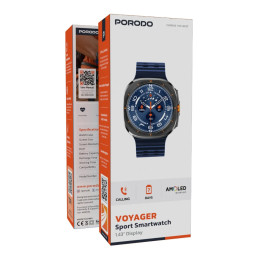 Porodo Voyager Smart Watch | Advanced Fitness Tracking.