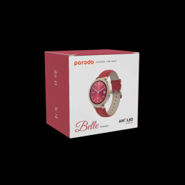 Porodo Belle Smart Watch – 1.19″ AMOLED, IP68 Water‑Resistant, Bluetooth Calling