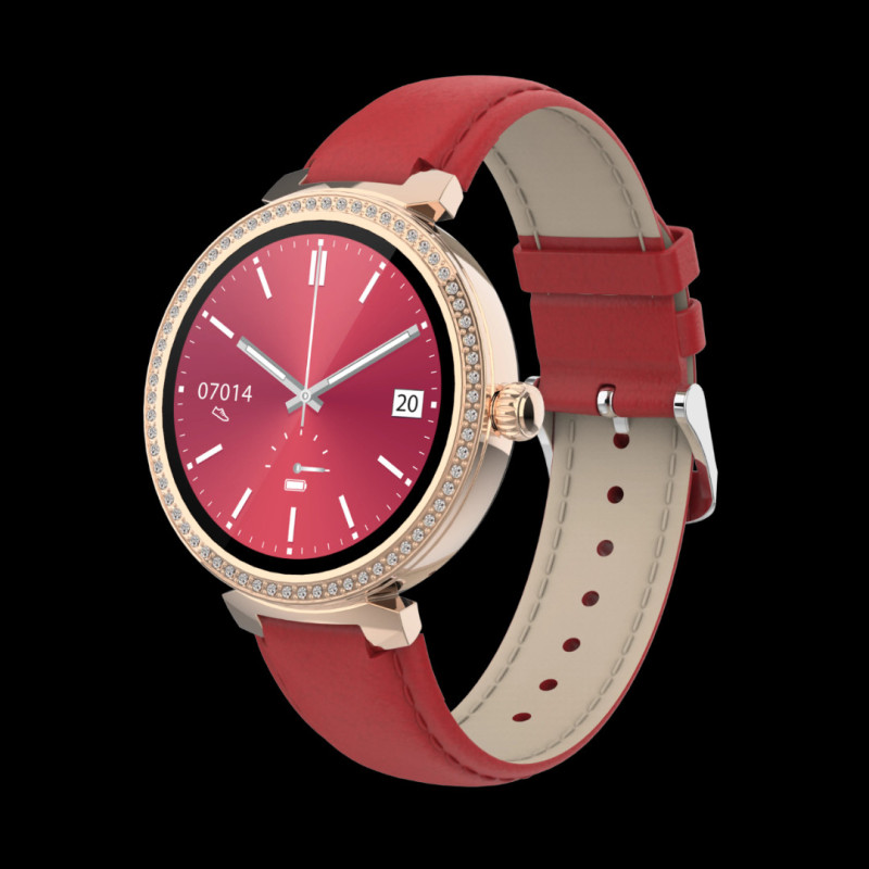 Porodo Belle Smart Watch – 1.19″ AMOLED, IP68 Water‑Resistant, Bluetooth Calling