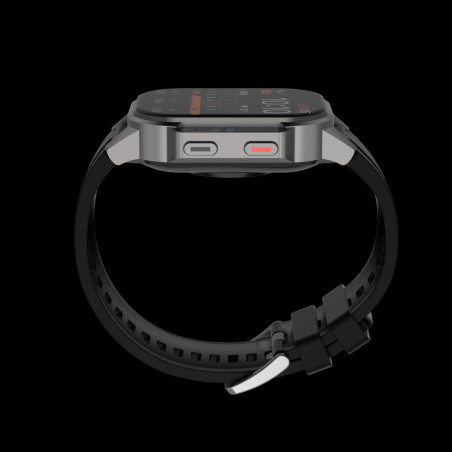 Porodo Spectre 4G Cellular & Video Smart Watch – 2.13″ AMOLED, GPS, 4G, Camera & Fitness