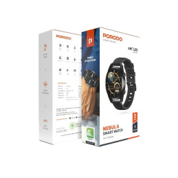 Porodo Nebula Smart Watch – 1.43″ AMOLED, Health & Activity Tracker, IP67 Water‑Resistant