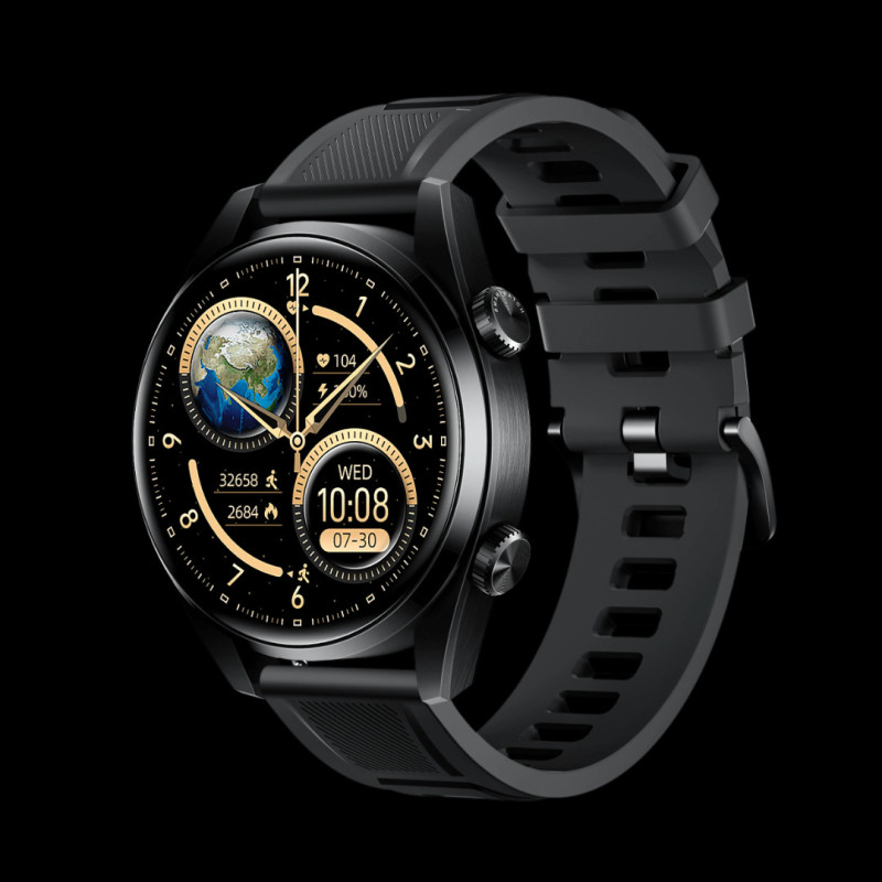 Porodo Nebula Smart Watch – 1.43″ AMOLED, Health & Activity Tracker, IP67 Water‑Resistant