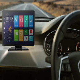 Porodo 9″ Android CarPlay Tablet & DVR – GPS, Wi‑Fi, 4GB RAM / 64GB Storage, Multimedia & Video Recording