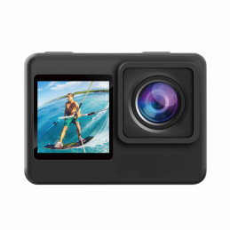 Porodo Lifestyle UHD Dual Display Action Camera – 4K, Waterproof, Dual‑Screen, Wi‑Fi
