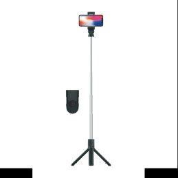 Porodo Bluetooth Selfie-Stick With Tripod – Extendable, Foldable, Wireless Remote Control