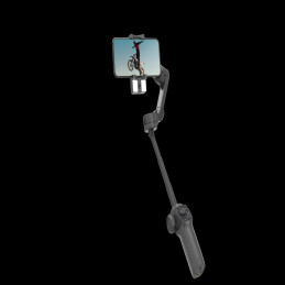 Porodo 3‑Axis Gimbal Stabilizer with AI Tracking – Smartphone Motorized Stabilizer, Face & Object Tracking