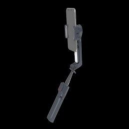 Porodo 2‑Axis Gimbal Stabilizer – Extension Rod & Built-in Tripod, Smartphone Motorized Stabilizer