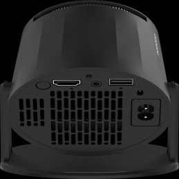 Porodo Wireless Mirroring Multi‑Angle Projector – Full HD, 40–130″, WiFi/Bluetooth Mirroring, Android Smart Projector