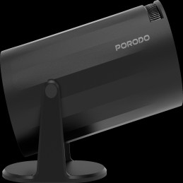 Porodo Wireless Mirroring Multi‑Angle Projector – Full HD, 40–130″, WiFi/Bluetooth Mirroring, Android Smart Projector
