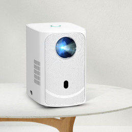 Porodo Mini Projector – Wireless Mirroring, Dust‑Proof Structure, 30–150″ Projection